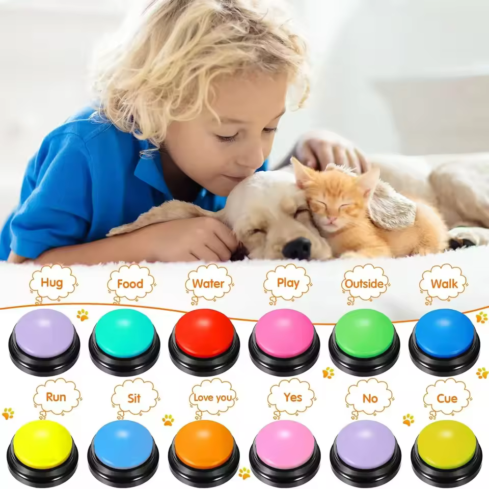 Dog Communication Buttons Voice Recording Button for Pet - Image 6