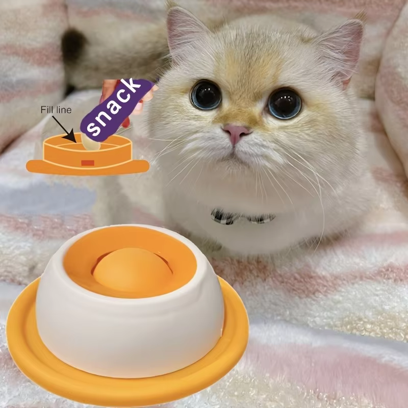 Interactive Pet Lick Mat Yogurt Licking Plate Slow Feeder
