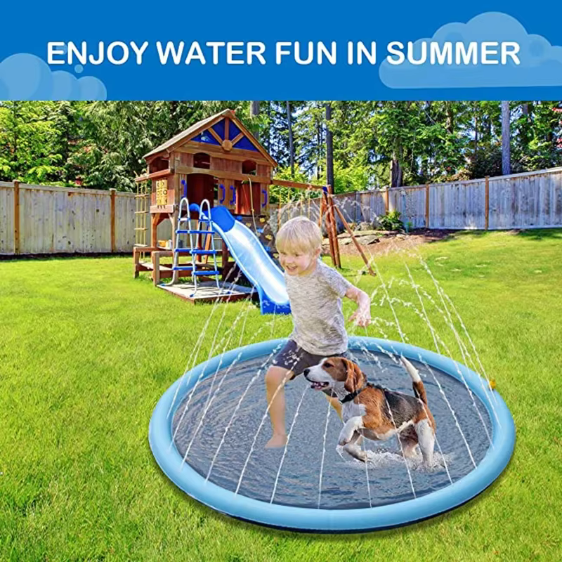 150/170cm Summer Pet Swimming Pool Inflatable - Image 2
