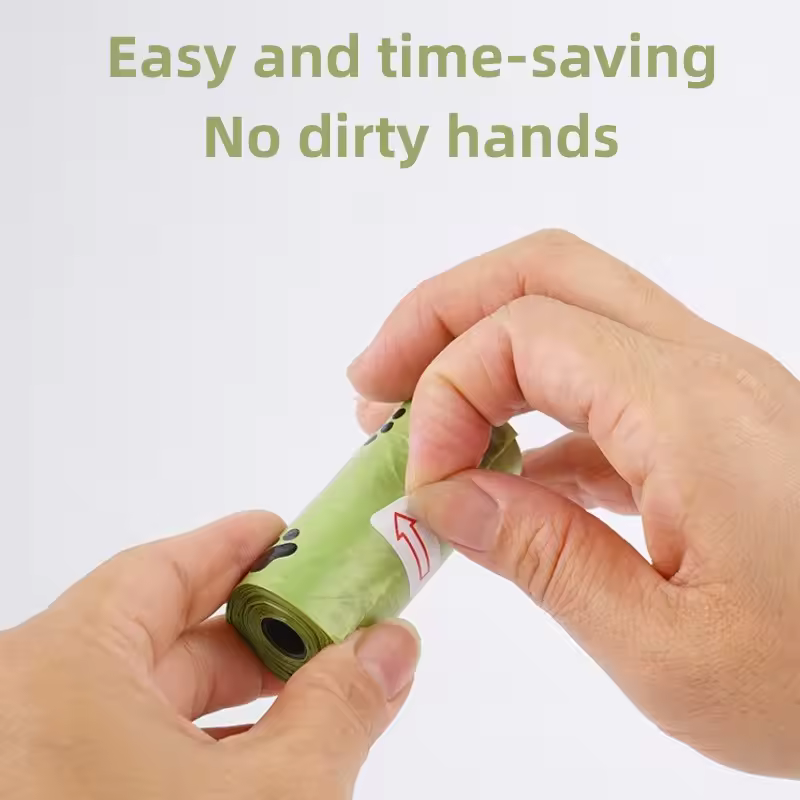 Biodegradable Pet Waste Bags Thickened Portable Printed - Image 4