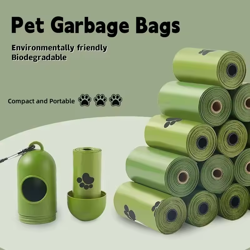 Biodegradable Pet Waste Bags Thickened Portable Printed - Image 2