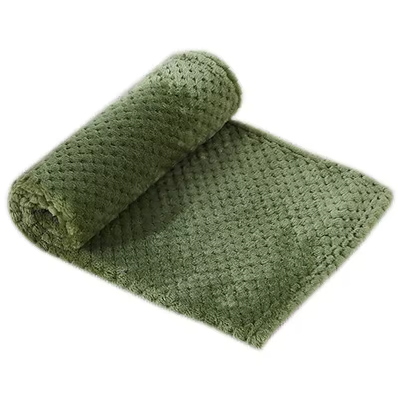 Soft Pet Blanket Plush Dog Sleeping Blanket Solid Color - Image 9